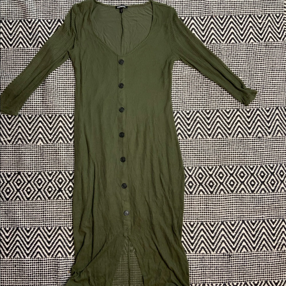 Olive Express Dress